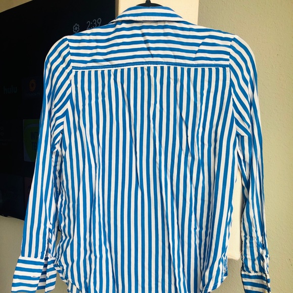 H&M stripped nautica front pockets shirt - Picture 6 of 9